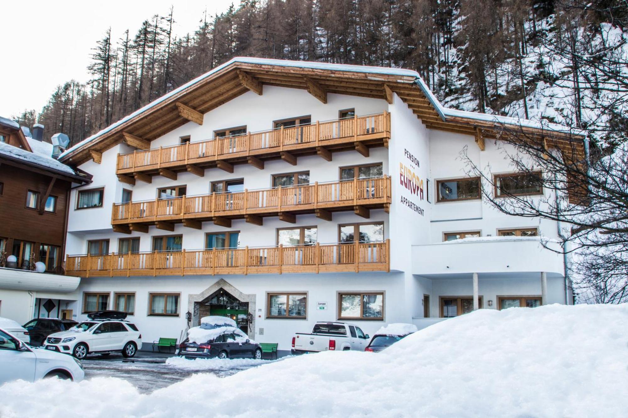 Gastehaus Europa Lägenhet Sölden Exteriör bild